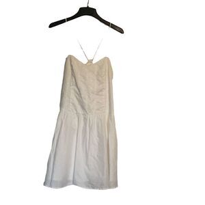 Gap White Embroidered Sundress - XS